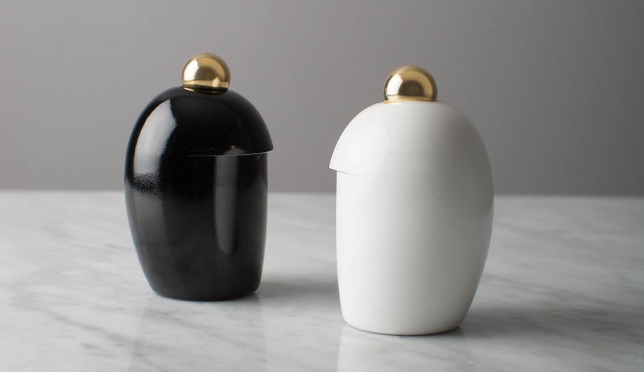 Maison & Objet Fall 2018 Lighting and Accessory Launches: Salt/Pepper Vessels by Lukas Peet Design