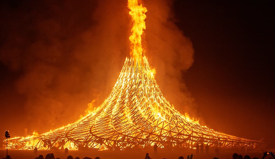 The architecture of Burning Man: