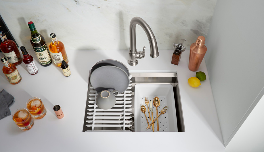 Contemporary Kitchen Sinks: Prolific by Kohler