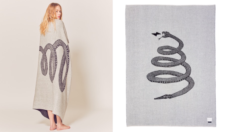 Gifts for designers: Peyote throw by Blacksaw