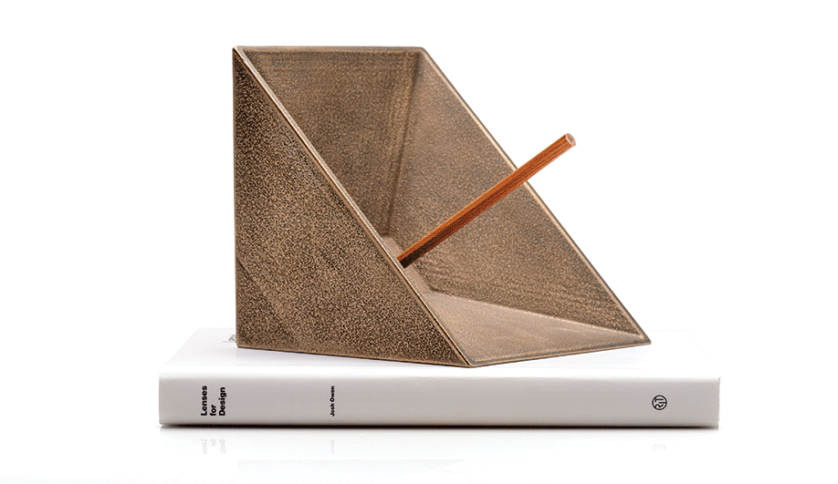 Gifts for designers: Bookends by Wendell Castle and Josh Owen