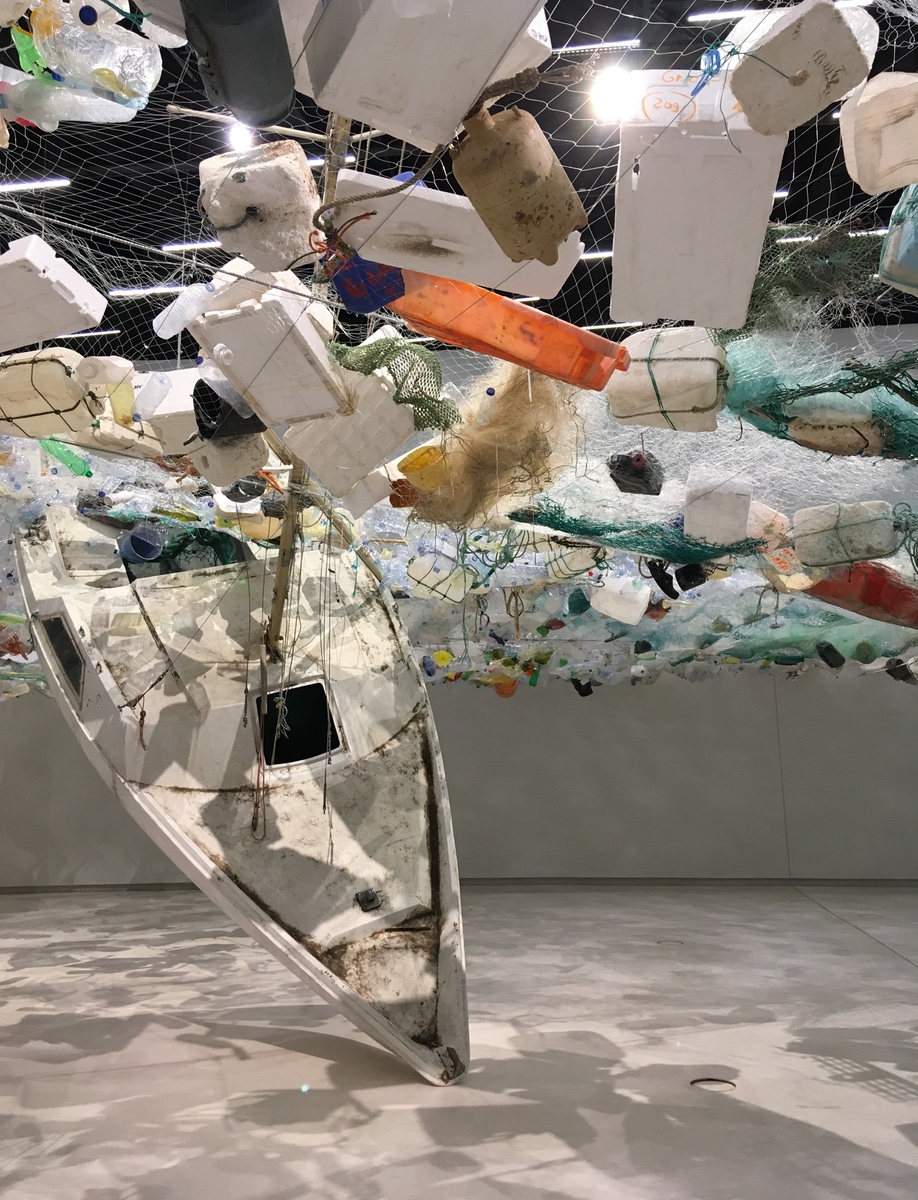 Over Flow, Tadashi Kawamata's MAAT Art Installation