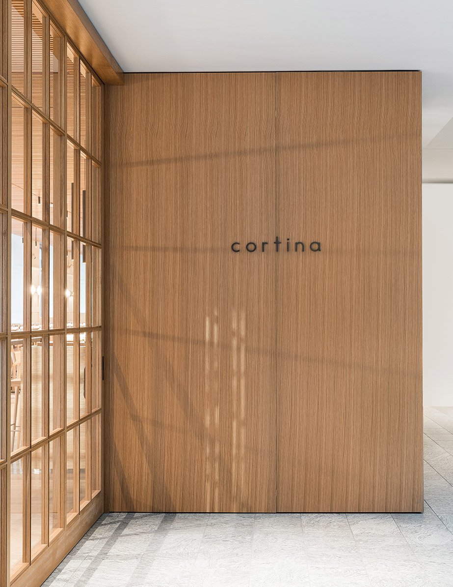 Seattle restaurant Cortina, designed by Heliotrope Architects