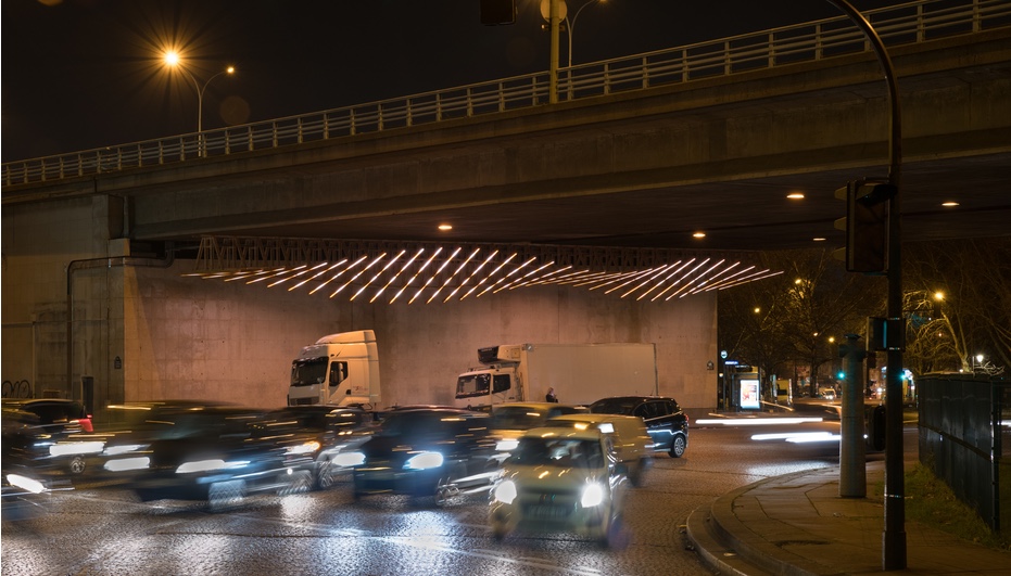 1024 Architecture Illuminates Paris’s Underpasses