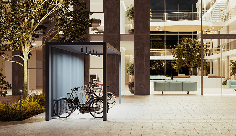 Bike Parking Pavilion by Kettal