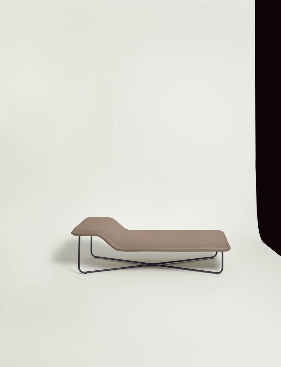 The Clivio lounge, by Keiji Takeuchi, is one of several pieces Living Divani launched last year that are designed by a young roster of designers 