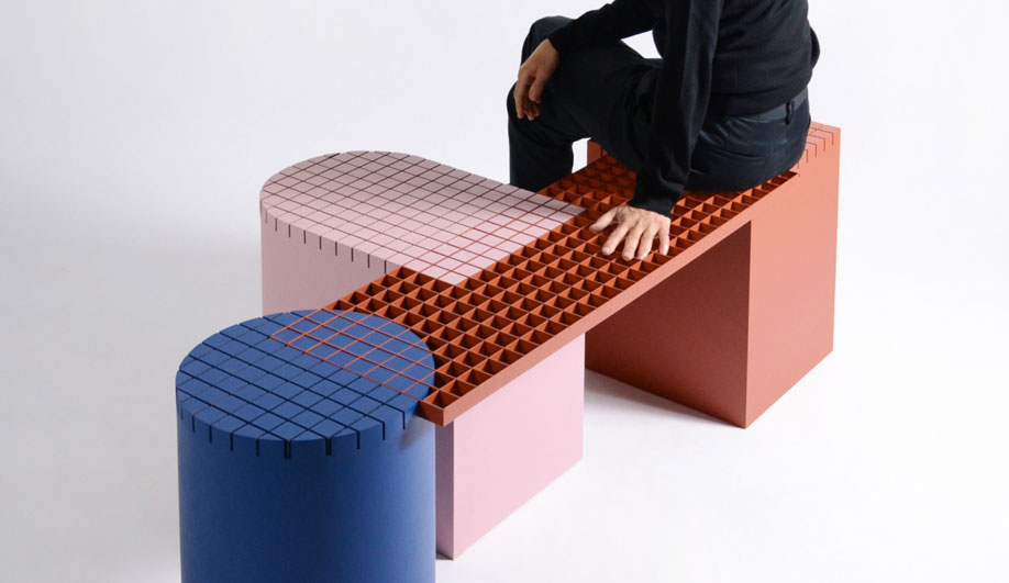 Urban Shapes Benching System by NortStudio