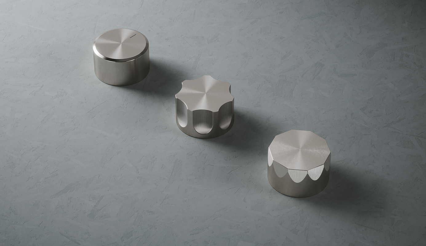 Trio of Faucets by Quadro Design