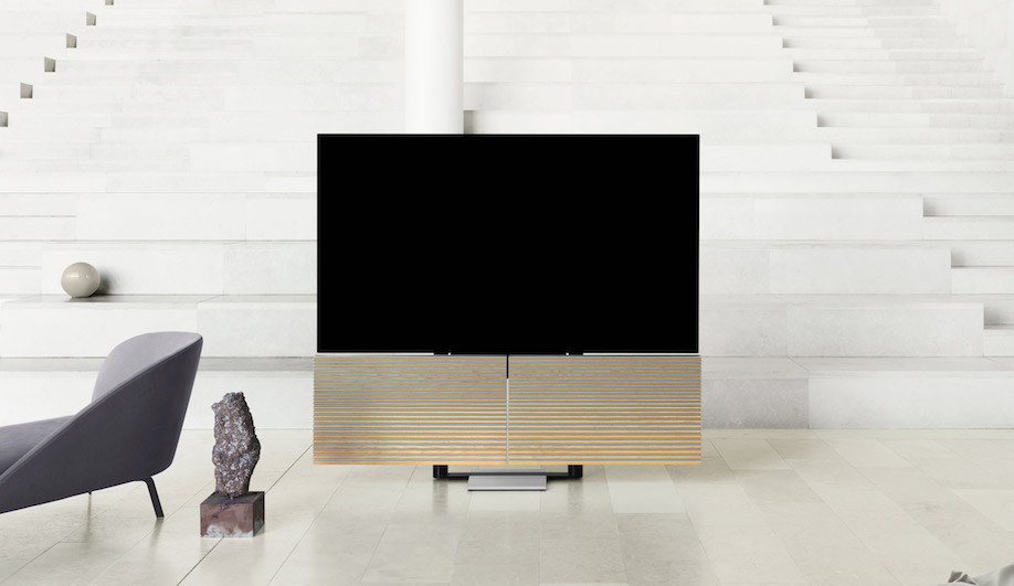 Bang & Olufsen Debuts Its Foldable Beovision Harmony TV in Milan