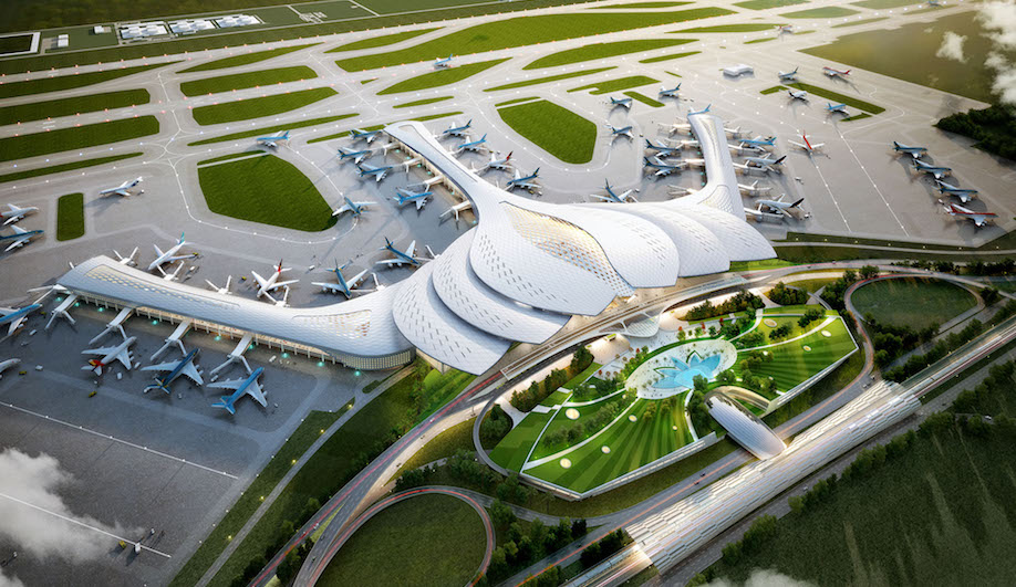 airports, Vietnam airport, Heerim Architects