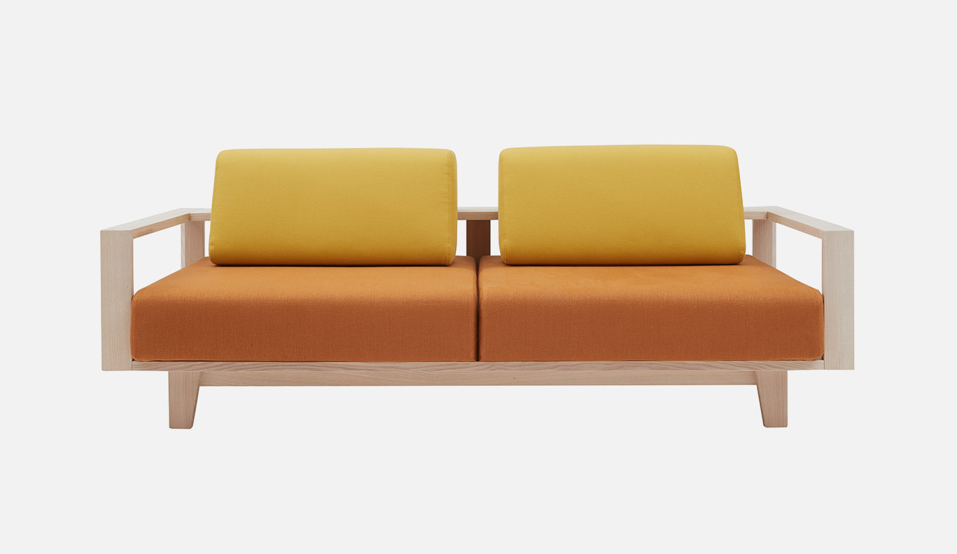  Wood Sofa by Softline
